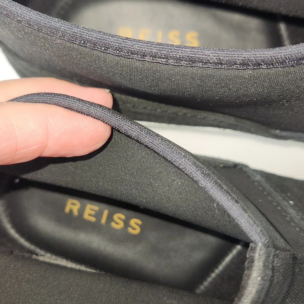Reiss‎ Alvie-Neoprene Black Bootie